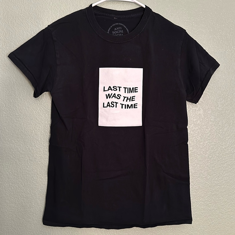 Anti Social Social Club Last Time was the Last Time Tee - Size M